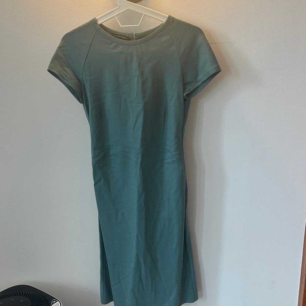 Narciso Rodriguez aquamarine dress